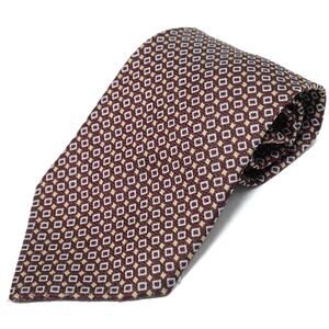 Vintage Retro Crown Silk Co. Wine Burgundy 60's 70's Necktie Neck Tie